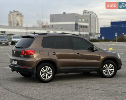 Коричневый Фольксваген Тигуан, объемом двигателя 2 л и пробегом 251 тыс. км за 13500 $, фото 8 на Automoto.ua
