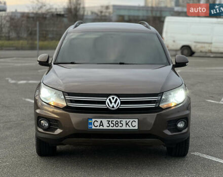 Коричневый Фольксваген Тигуан, объемом двигателя 2 л и пробегом 251 тыс. км за 13500 $, фото 11 на Automoto.ua