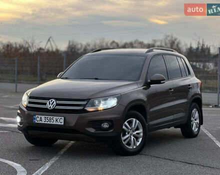 Коричневый Фольксваген Тигуан, объемом двигателя 2 л и пробегом 251 тыс. км за 13500 $, фото 6 на Automoto.ua