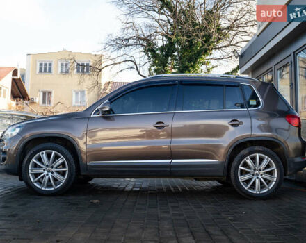 Коричневый Фольксваген Тигуан, объемом двигателя 2 л и пробегом 235 тыс. км за 15900 $, фото 4 на Automoto.ua
