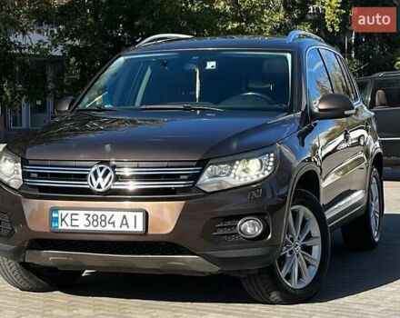 Коричневый Фольксваген Тигуан, объемом двигателя 1.97 л и пробегом 175 тыс. км за 17498 $, фото 1 на Automoto.ua