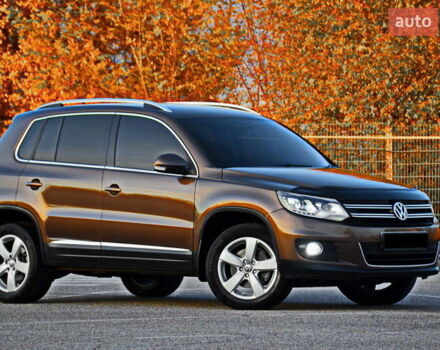 Коричневий Фольксваген Тігуан, об'ємом двигуна 2 л та пробігом 149 тис. км за 14700 $, фото 3 на Automoto.ua