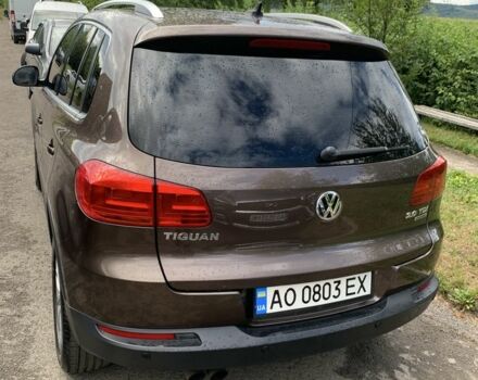 Коричневый Фольксваген Тигуан, объемом двигателя 2 л и пробегом 300 тыс. км за 15000 $, фото 3 на Automoto.ua