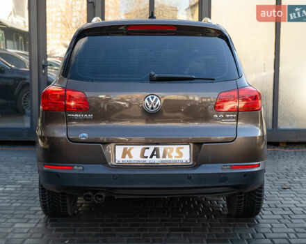 Коричневый Фольксваген Тигуан, объемом двигателя 2 л и пробегом 235 тыс. км за 15900 $, фото 5 на Automoto.ua
