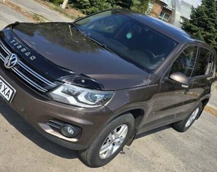 Коричневый Фольксваген Тигуан, объемом двигателя 1.97 л и пробегом 230 тыс. км за 13500 $, фото 6 на Automoto.ua