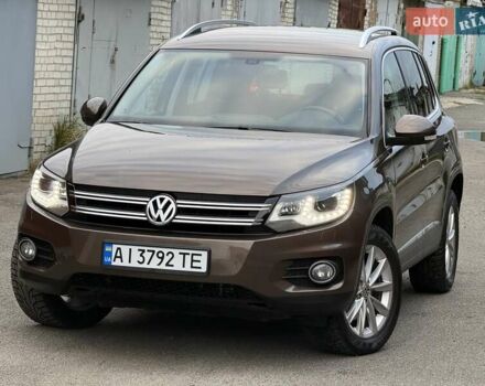 Фольксваген Тигуан 2013 в Киеве на Automoto.ua Коричневый Фольксваген Тигуан, объемом двигателя 1.99 л и пробегом 177 тыс. км за 15999 $, фото 1 на Automoto.ua