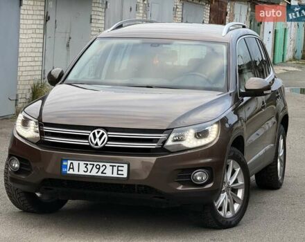 Фольксваген Тигуан 2013 в Киеве на Automoto.ua Коричневый Фольксваген Тигуан, объемом двигателя 1.99 л и пробегом 177 тыс. км за 15999 $, фото 2 на Automoto.ua
