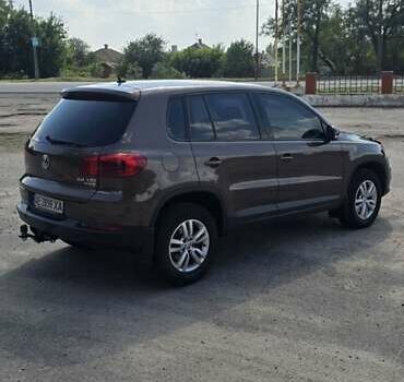 Коричневый Фольксваген Тигуан, объемом двигателя 1.97 л и пробегом 230 тыс. км за 13500 $, фото 7 на Automoto.ua