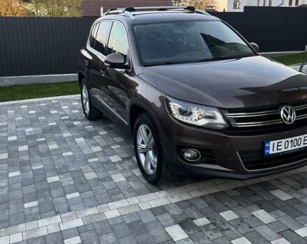 Коричневый Фольксваген Тигуан, объемом двигателя 1.97 л и пробегом 276 тыс. км за 16200 $, фото 1 на Automoto.ua