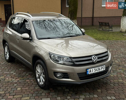 Коричневий Фольксваген Тігуан, об'ємом двигуна 2 л та пробігом 210 тис. км за 13900 $, фото 1 на Automoto.ua
