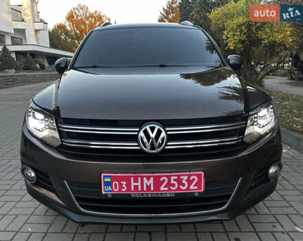 Коричневий Фольксваген Тігуан, об'ємом двигуна 2 л та пробігом 200 тис. км за 16650 $, фото 42 на Automoto.ua