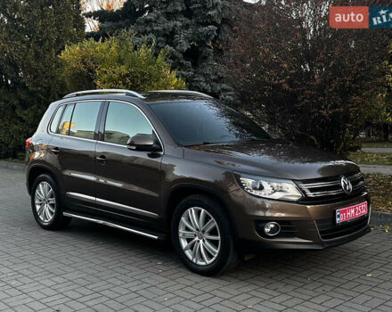 Коричневий Фольксваген Тігуан, об'ємом двигуна 2 л та пробігом 200 тис. км за 16650 $, фото 5 на Automoto.ua