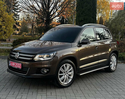 Коричневий Фольксваген Тігуан, об'ємом двигуна 2 л та пробігом 200 тис. км за 16650 $, фото 26 на Automoto.ua