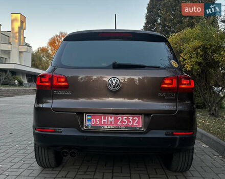 Коричневий Фольксваген Тігуан, об'ємом двигуна 2 л та пробігом 200 тис. км за 16650 $, фото 11 на Automoto.ua