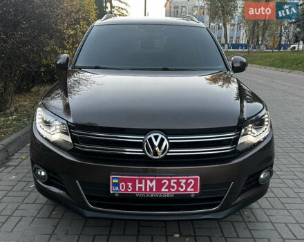 Коричневий Фольксваген Тігуан, об'ємом двигуна 2 л та пробігом 200 тис. км за 16650 $, фото 21 на Automoto.ua