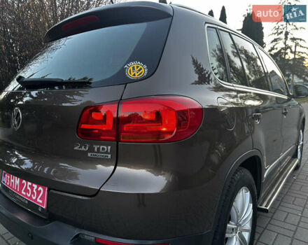 Коричневий Фольксваген Тігуан, об'ємом двигуна 2 л та пробігом 200 тис. км за 16650 $, фото 35 на Automoto.ua