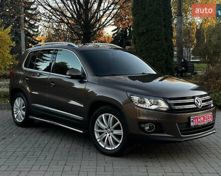 Коричневий Фольксваген Тігуан, об'ємом двигуна 2 л та пробігом 200 тис. км за 16650 $, фото 88 на Automoto.ua