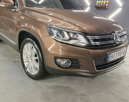Коричневий Фольксваген Тігуан, об'ємом двигуна 2 л та пробігом 174 тис. км за 17700 $, фото 1 на Automoto.ua