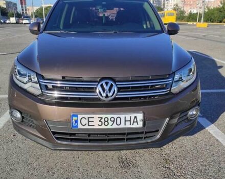 Коричневий Фольксваген Тігуан, об'ємом двигуна 2 л та пробігом 108 тис. км за 17950 $, фото 2 на Automoto.ua