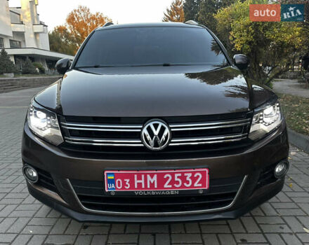 Коричневий Фольксваген Тігуан, об'ємом двигуна 2 л та пробігом 200 тис. км за 16650 $, фото 12 на Automoto.ua