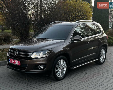 Коричневий Фольксваген Тігуан, об'ємом двигуна 2 л та пробігом 200 тис. км за 16650 $, фото 14 на Automoto.ua