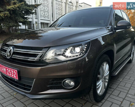 Коричневий Фольксваген Тігуан, об'ємом двигуна 2 л та пробігом 200 тис. км за 16650 $, фото 33 на Automoto.ua