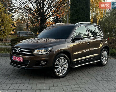 Коричневий Фольксваген Тігуан, об'ємом двигуна 2 л та пробігом 200 тис. км за 16650 $, фото 89 на Automoto.ua