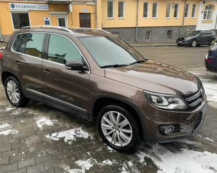 Коричневый Фольксваген Тигуан, объемом двигателя 2 л и пробегом 160 тыс. км за 16800 $, фото 10 на Automoto.ua