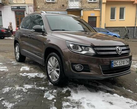 Коричневый Фольксваген Тигуан, объемом двигателя 2 л и пробегом 160 тыс. км за 16800 $, фото 14 на Automoto.ua