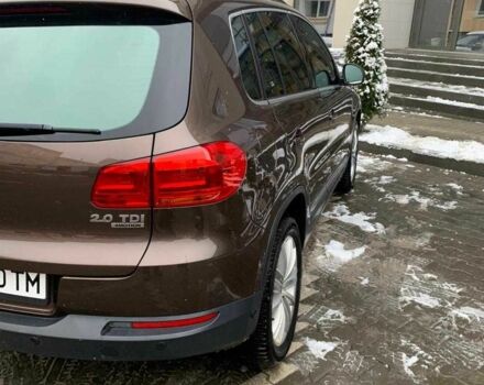 Коричневый Фольксваген Тигуан, объемом двигателя 2 л и пробегом 160 тыс. км за 16800 $, фото 6 на Automoto.ua