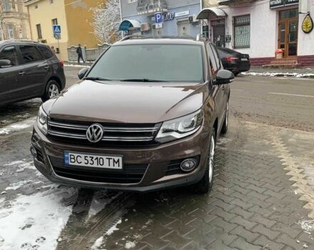 Коричневый Фольксваген Тигуан, объемом двигателя 2 л и пробегом 160 тыс. км за 16800 $, фото 13 на Automoto.ua