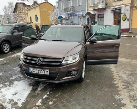 Коричневый Фольксваген Тигуан, объемом двигателя 2 л и пробегом 160 тыс. км за 16800 $, фото 4 на Automoto.ua
