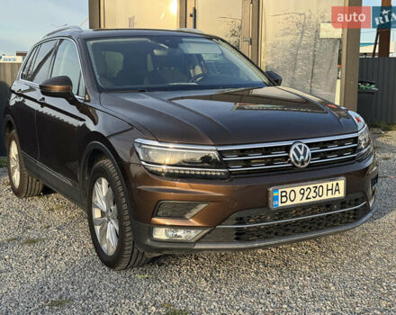 Коричневый Фольксваген Тигуан, объемом двигателя 1.97 л и пробегом 156 тыс. км за 24900 $, фото 9 на Automoto.ua