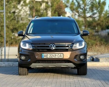 Коричневий Фольксваген Тігуан, об'ємом двигуна 2 л та пробігом 186 тис. км за 13850 $, фото 1 на Automoto.ua