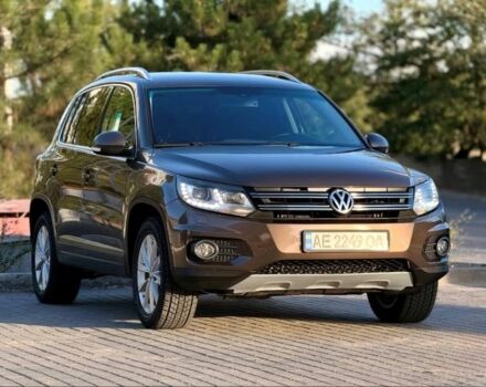 Коричневий Фольксваген Тігуан, об'ємом двигуна 2 л та пробігом 186 тис. км за 13850 $, фото 3 на Automoto.ua