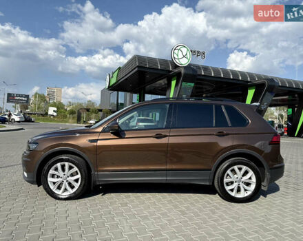 Коричневый Фольксваген Тигуан, объемом двигателя 1.98 л и пробегом 193 тыс. км за 21200 $, фото 9 на Automoto.ua