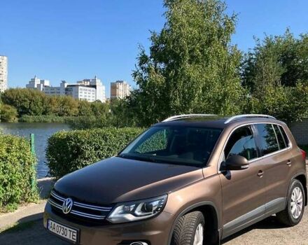 Коричневий Фольксваген Тігуан, об'ємом двигуна 1.97 л та пробігом 213 тис. км за 14000 $, фото 1 на Automoto.ua