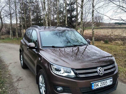 Коричневий Фольксваген Тігуан, об'ємом двигуна 2 л та пробігом 175 тис. км за 14950 $, фото 1 на Automoto.ua