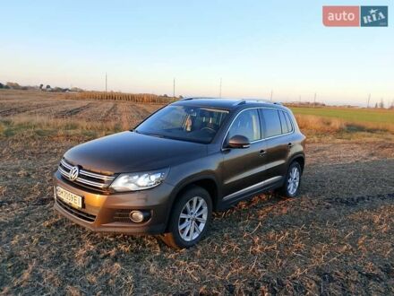 Коричневый Фольксваген Тигуан, объемом двигателя 1.97 л и пробегом 207 тыс. км за 13300 $, фото 1 на Automoto.ua
