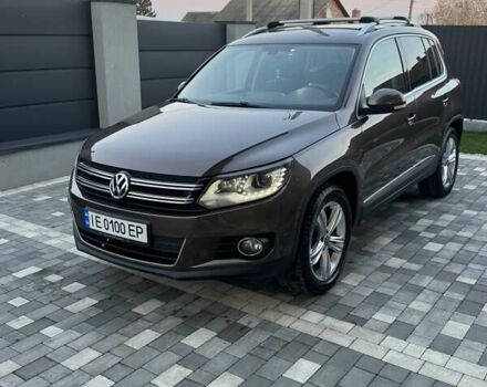 Коричневый Фольксваген Тигуан, объемом двигателя 1.97 л и пробегом 276 тыс. км за 16200 $, фото 1 на Automoto.ua