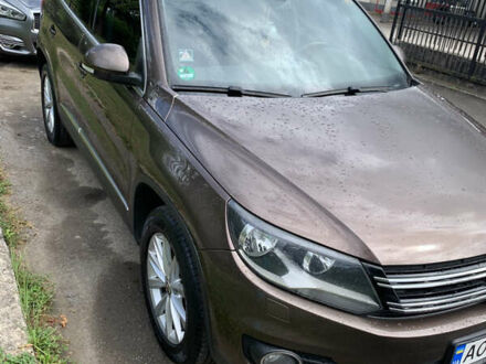 Коричневый Фольксваген Тигуан, объемом двигателя 1.97 л и пробегом 300 тыс. км за 15000 $, фото 1 на Automoto.ua