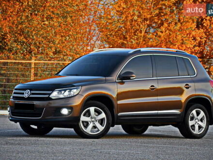 Коричневий Фольксваген Тігуан, об'ємом двигуна 2 л та пробігом 149 тис. км за 14700 $, фото 1 на Automoto.ua