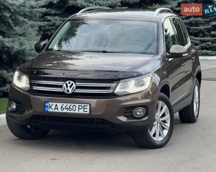 Коричневий Фольксваген Тігуан, об'ємом двигуна 1.97 л та пробігом 177 тис. км за 15700 $, фото 1 на Automoto.ua