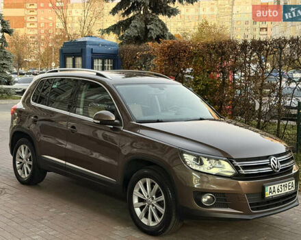 Коричневый Фольксваген Тигуан, объемом двигателя 1.97 л и пробегом 168 тыс. км за 15990 $, фото 1 на Automoto.ua