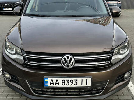 Коричневый Фольксваген Тигуан, объемом двигателя 1.99 л и пробегом 112 тыс. км за 18300 $, фото 1 на Automoto.ua