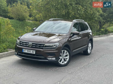 Фольксваген Тигуан 2017 в Львове на Automoto.ua Коричневый Фольксваген Тигуан, объемом двигателя 1.97 л и пробегом 73 тыс. км за 32000 $, фото 1 на Automoto.ua