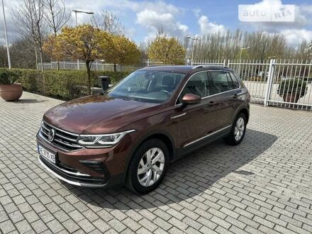 Фольксваген Тігуан 2021 у Кривому Розі на Automoto.ua Коричневий Фольксваген Тігуан, об'ємом двигуна 2 л та пробігом 32 тис. км за 39200 $, фото 1 на Automoto.ua
