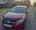 Червоний Фольксваген Тігуан, об'ємом двигуна 2 л та пробігом 212 тис. км за 6999 $, фото 13 на Automoto.ua