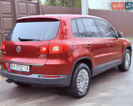 Червоний Фольксваген Тігуан, об'ємом двигуна 1.98 л та пробігом 218 тис. км за 8999 $, фото 25 на Automoto.ua