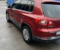 Красный Фольксваген Тигуан, объемом двигателя 1.98 л и пробегом 215 тыс. км за 10500 $, фото 5 на Automoto.ua
